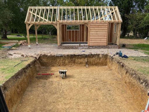 Pool House built by UK Swimming Pools