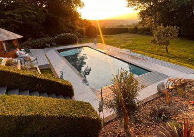 Curved Pool Conversion