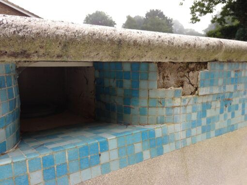 UK Swimming Pools - Frost and snow damage repair 007