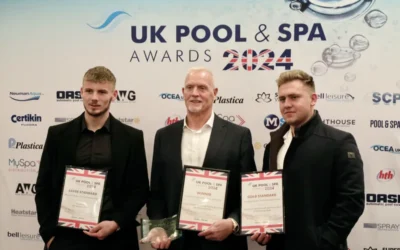Triple win at the 2024 UK Pool & Spa Awards!