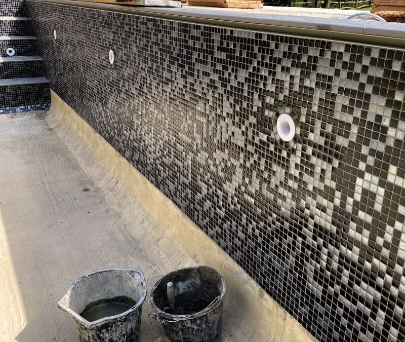 Mosaic Magic in Progress