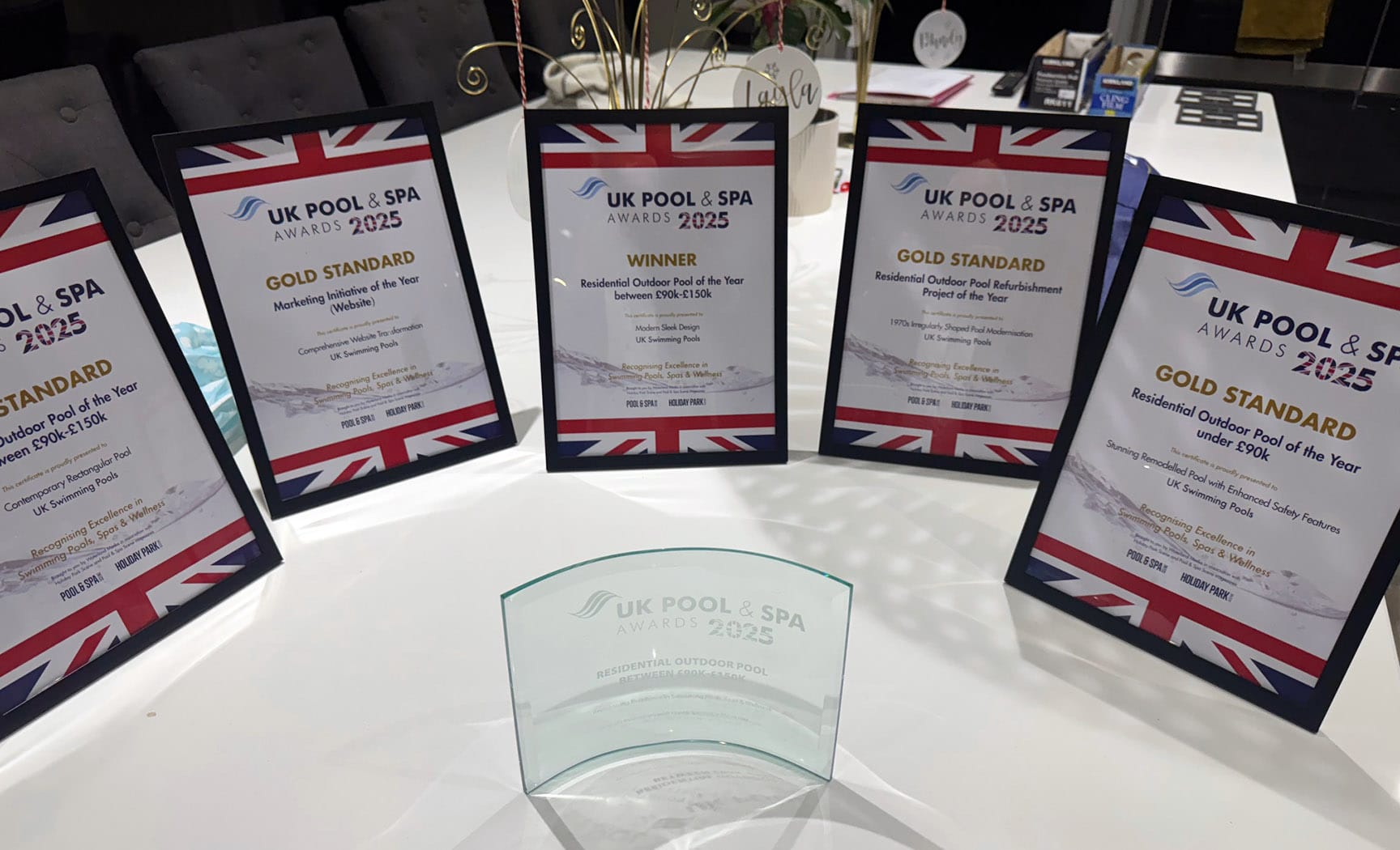 Multi Award Winning Swimming Pools